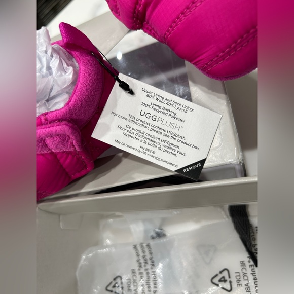 Pink Infant Baby Uggs Size 2/3 - Picture 4 of 7